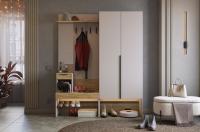 Прихожая Баско К1 кашемир дуб крафт золотой